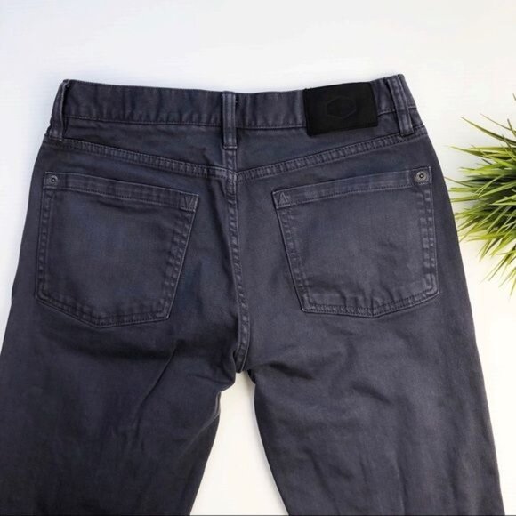 RVCA Daggers Slim Straight Fit gray Denim Jeans 29 - Picture 8 of 13